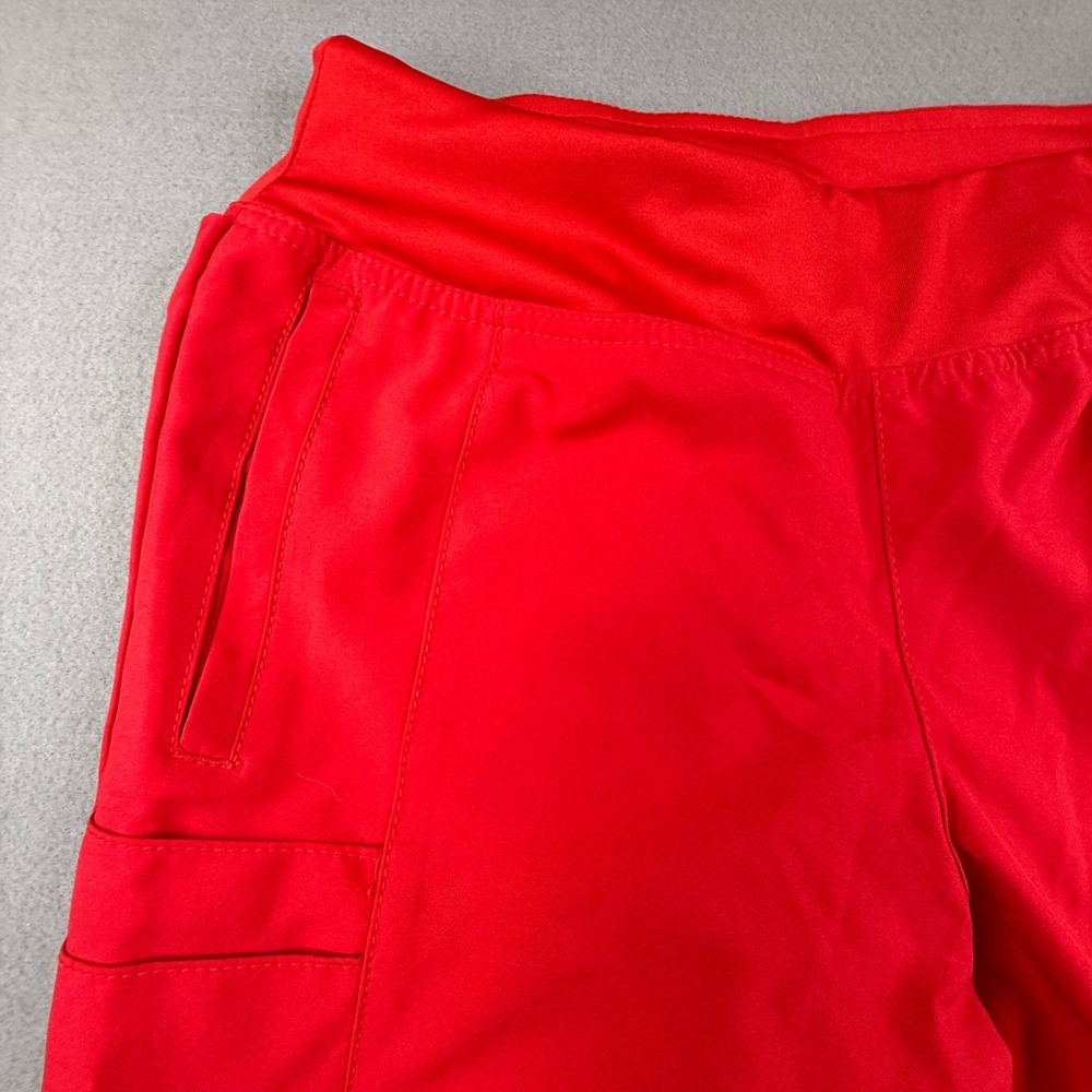 WonderWink W123 Scrub Jogger Womens Medium Petite Red Cargo Athletic Pants 5555P - Picture 6 of 12